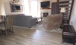 Mammoth Lakes Condo Rental Sunrise 1- Living Room with Large Flat Screen TV